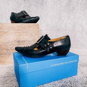 John Fluevog Truth Buckle Pilgrim Shoe
